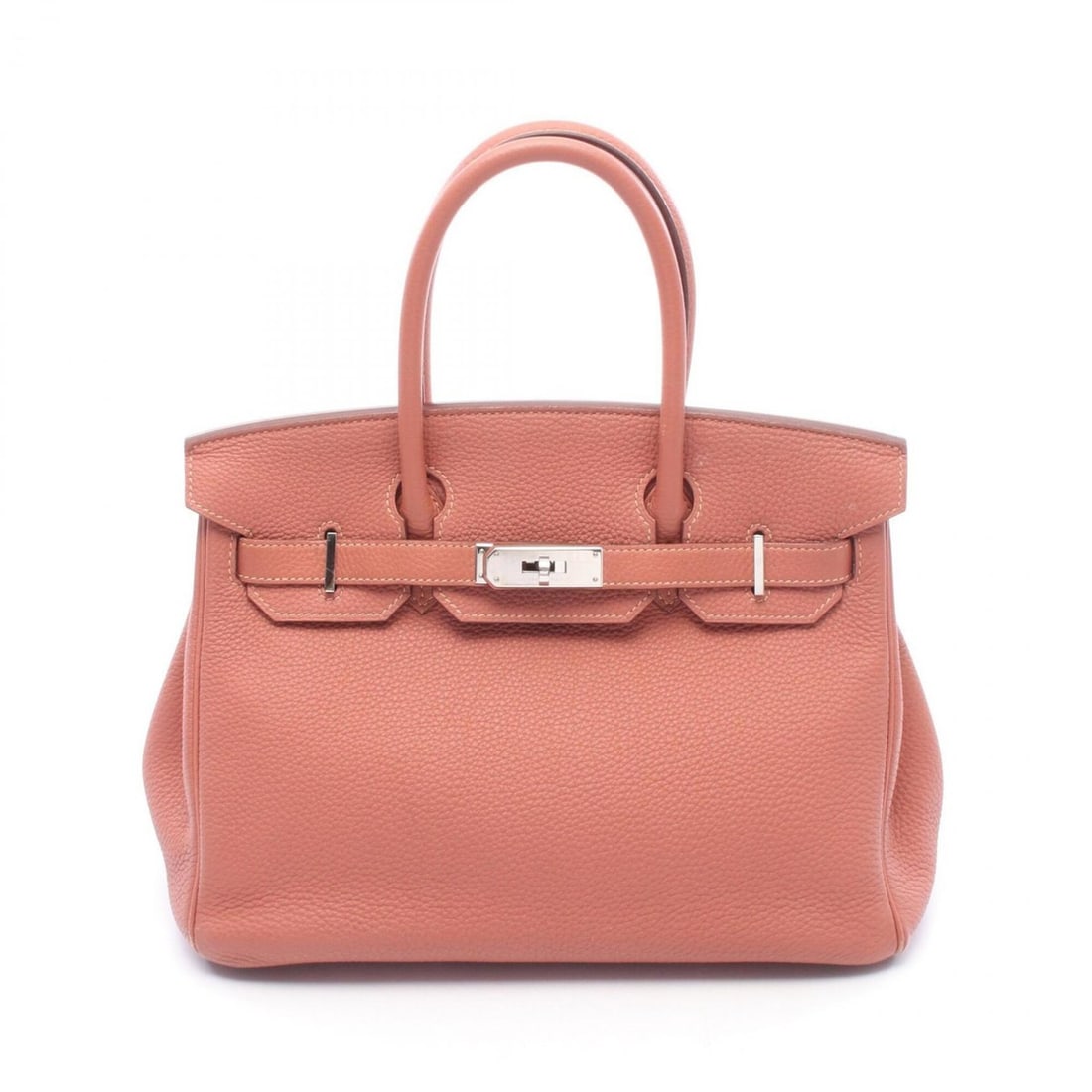 Hermes Birkin 30 Rosie Handbag, Leather Togo, Women's, Pink