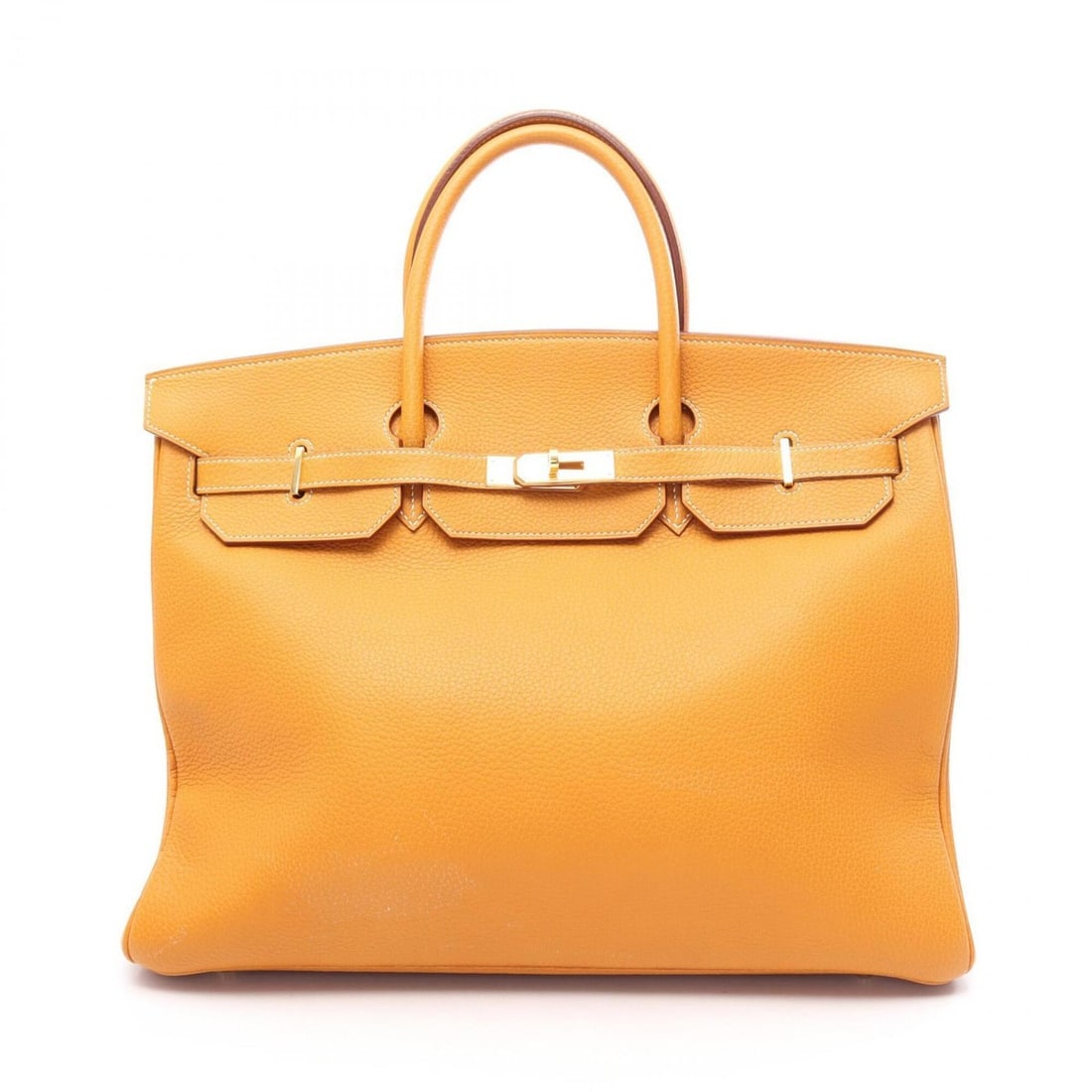 Hermes Birkin 40 Handbag, Togo Leather, Women's, Yellow: --- Catalog ---Category: SizeSize (HxWxD): 30cm x 40cm x 21cm / 11.81'' x 15.74'' x 8.26''Category: DesignType: HandbagColor: YellowGender: WomenMaterial: Togo leather Category: GeneralBrand: Hermes--