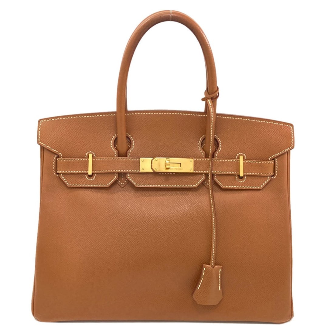 Hermes Birkin 30 Gold Handbag with Hardware, Courchevel Leather, Women's: --- Catalog ---Category: SizeSize (HxWxD): 22cm x 30cm x 16cm / 8.66'' x 11.81'' x 6.29''Category: DesignType: HandbagColor: GoldGender: WomenMaterial: Courchevel leather Category: GeneralBrand: Herme