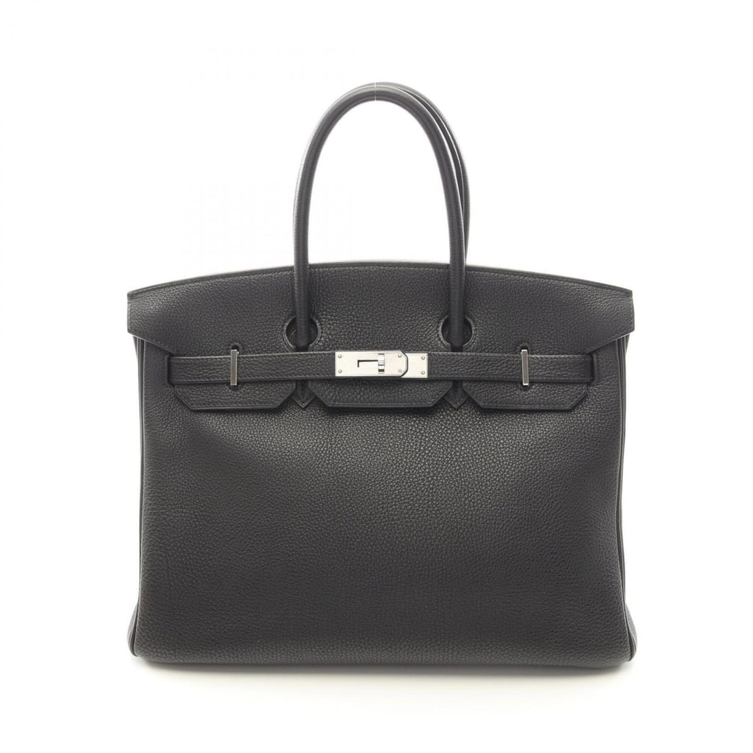 Hermes Birkin 35 Handbag, Leather, Togo Women's, Black