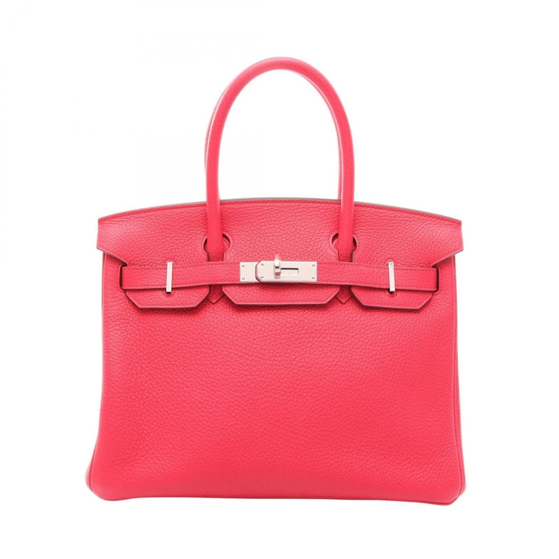 Hermes Birkin 30 Handbag, Leather, Taurillon Clemence Women's, Pink