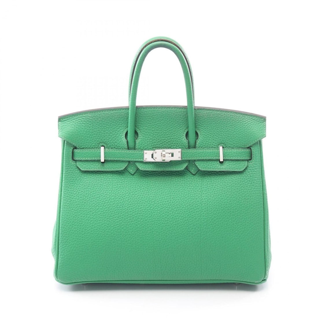 Hermes Birkin 25 Handbag, Leather, Togo Women's, Green