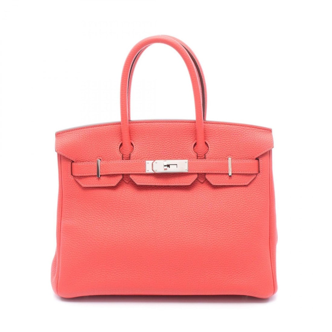 Hermes Birkin 30 Handbag, Leather, Togo Women's, Red: --- Catalog ---Category: SizeSize (HxWxD): 24cm x 30cm x 15cm / 9.44'' x 11.81'' x 5.9''Category: DesignType: HandbagColor: Red colorGender: WomenMaterial: Togo leather , Leather Category: GeneralBran