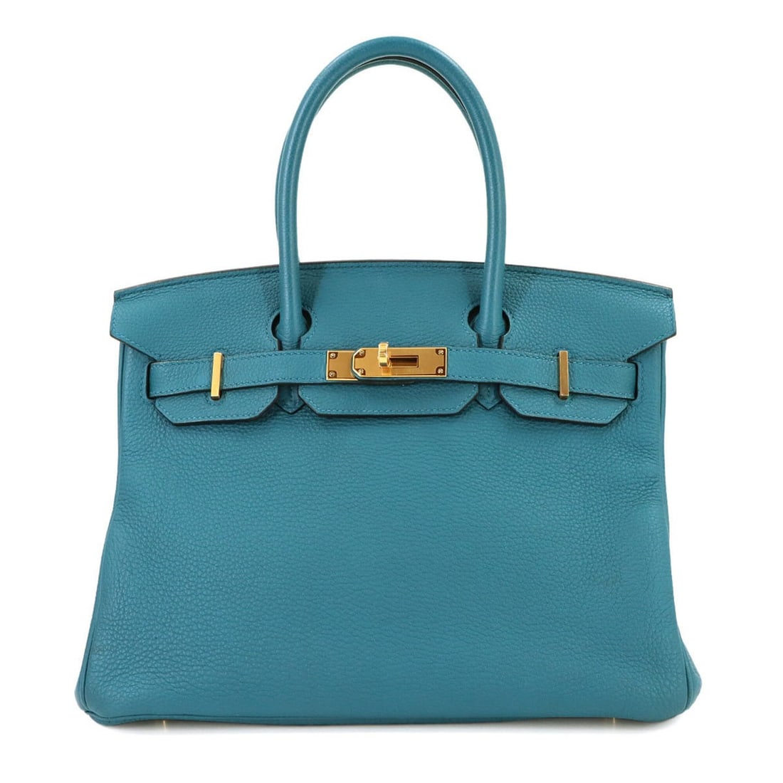 Hermes Birkin 30 Togo Colvert Handbag, X stamp, Gold hardware