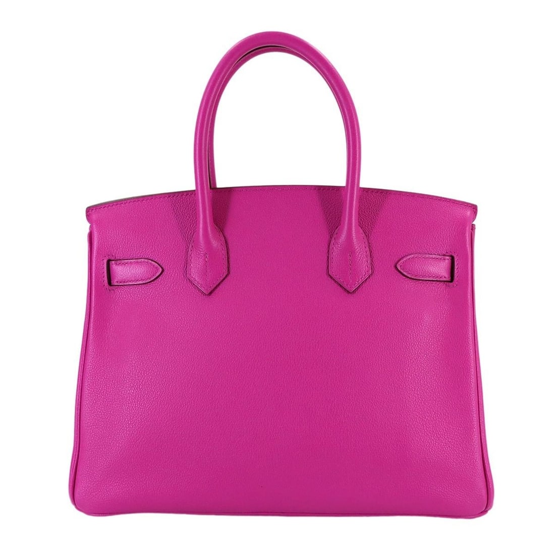 Hermes Birkin 30 Taurillon Novillo Magnolia Handbag, C stamp, Silver hardware.