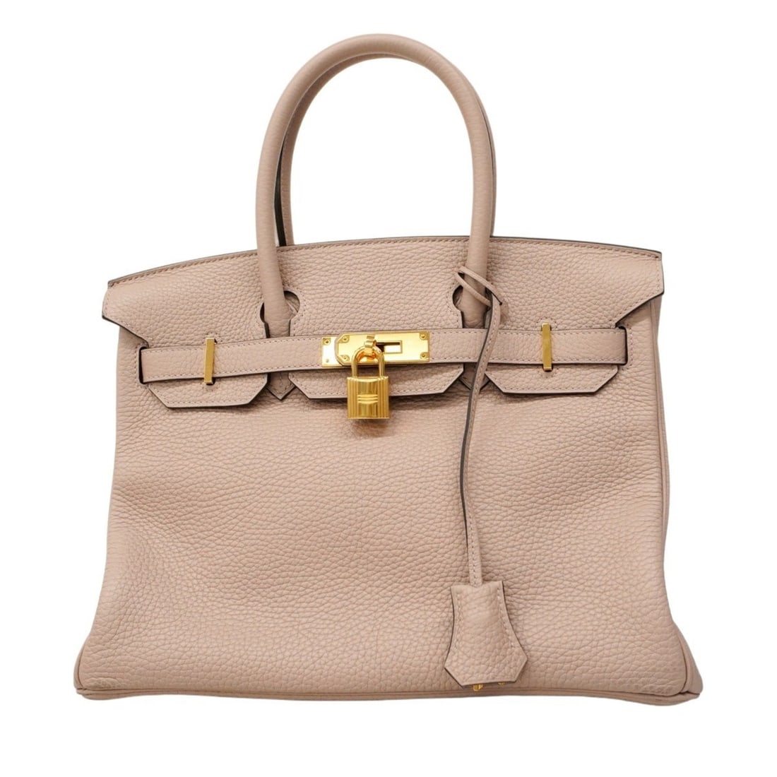 Hermes Hermès Birkin 30 Handbag in Taurillon Clemence Glycine with T Stamp, Women's, P1803616