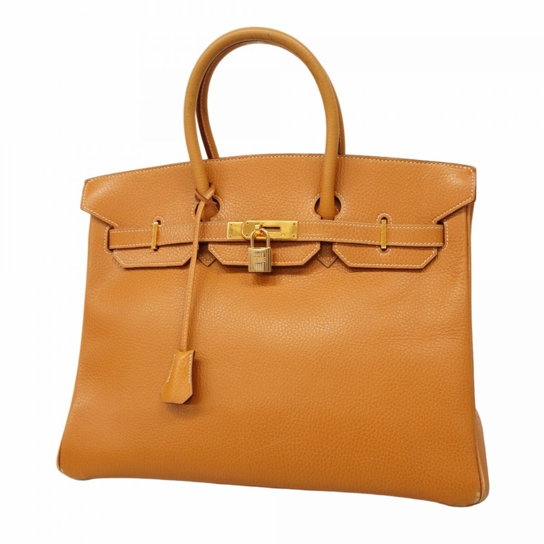 Hermes Hermès Birkin 35 Ardennes Natural Handbag (A Stamp) for Women