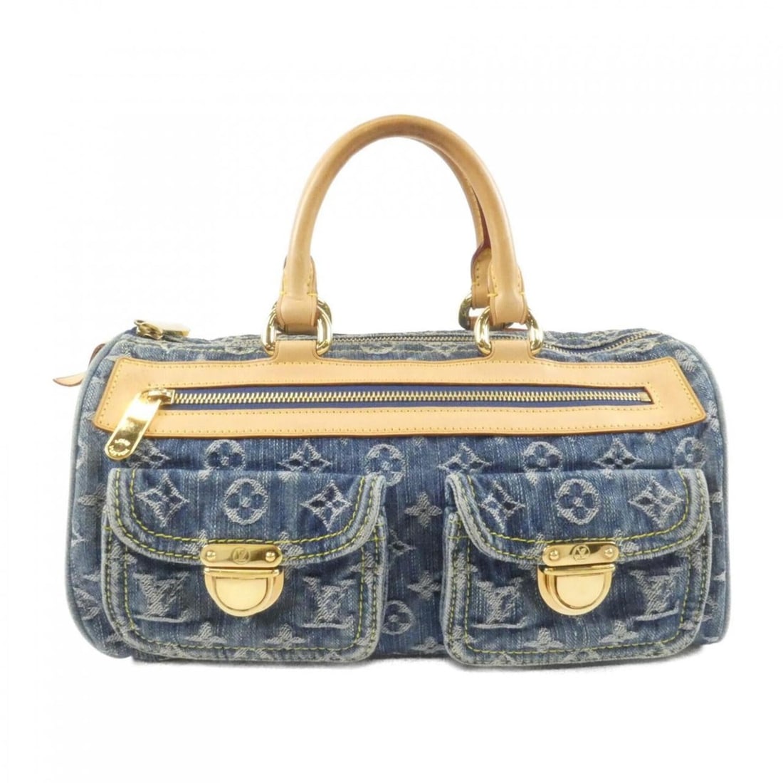 Louis Vuitton Monogram Denim Neo Speedy M95019 Boston Bag (1 of 10)