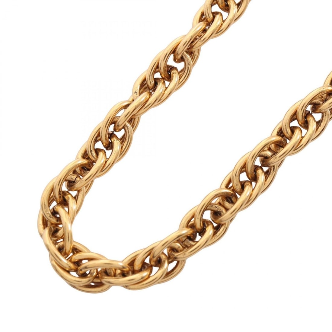 Chanel Coco Mark Long Necklace, Gold Plated (GP), Women's, Tone (1 of 19)