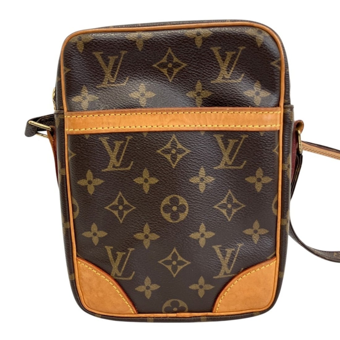 LOUIS VUITTON Louis Vuitton Danube Monogram Shoulder Bag M45266 Brown Women's: --- Catalog ---Category: SizeSize (HxWxD): 21.5cm x 17.5cm x 4.7cm / 8.46'' x 6.88'' x 1.85''Category: DesignType: Shoulder bagColor: Brown, MonogramGender: WomenMaterial: Monogram Category: GeneralBr