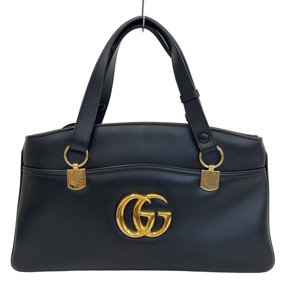 GUCCI Ally GG Marmont Double G Logo Handbag 550130 Black Women's: --- Catalog ---Category: SizeSize (HxWxD): 21cm x 37cm x 3cm / 8.26'' x 14.56'' x 1.18''Category: DesignType: HandbagColor: BlackGender: WomenCategory: GeneralBrand: Gucci--- Item List ---Section: Con