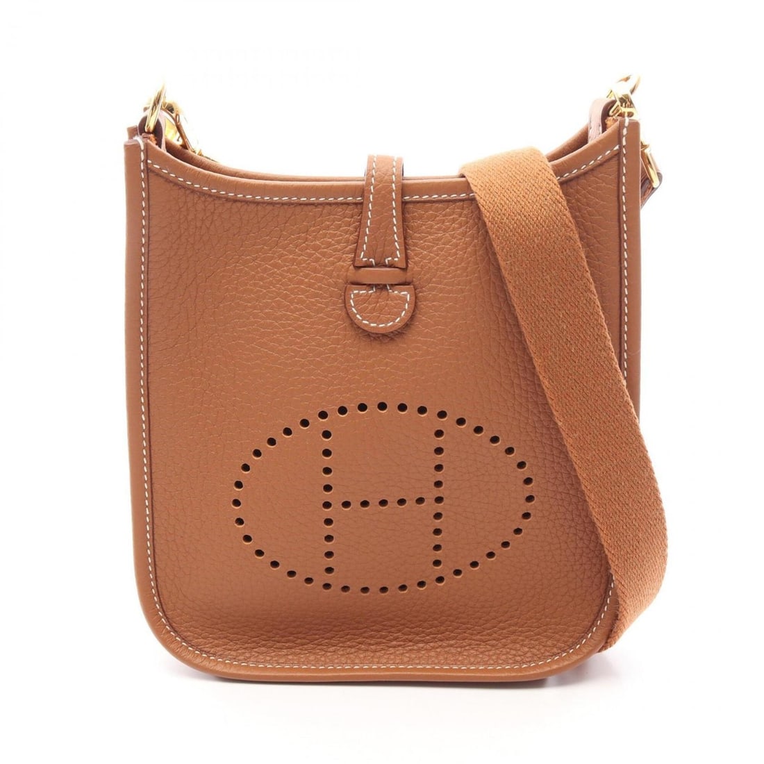 Hermes Evelyne TPM Amazon Shoulder Bag Handbag Leather Taurillon Clemence Women's Brown 069426CK: --- Catalog ---Category: SizeSize (HxWxD): 18cm x 16.5cm x 5.5cm / 7.08'' x 6.49'' x 2.16''Category: DesignType: Shoulder bagColor: BrownGender: WomenMaterial: Taurillon clemence leather Category: Gen