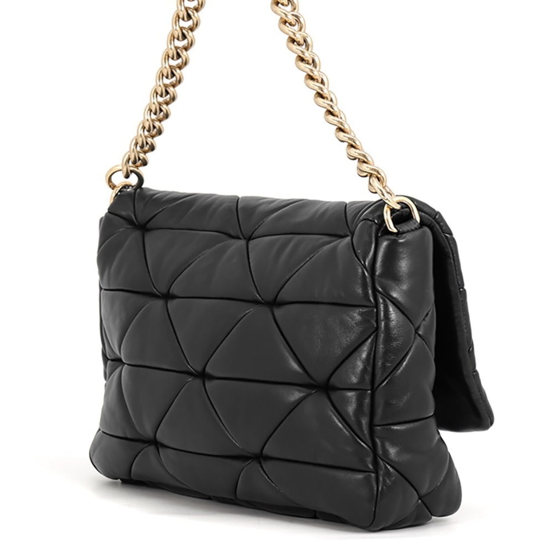 Prada Handbag System Patchwork Leather 1BD291 PRADA Black - 2