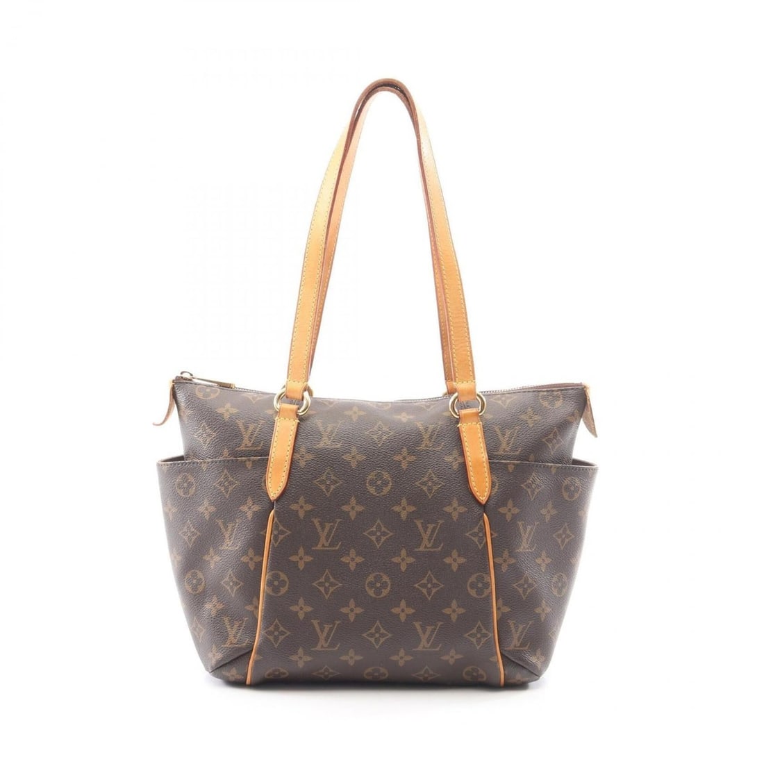 Louis Vuitton Totally PM Monogram Tote Bag Handbag, Coated Canvas Leather, Women's, Brown, M56688