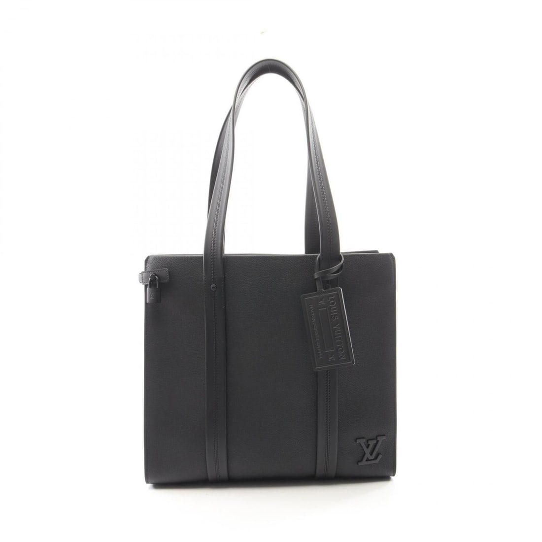 Louis Vuitton Takeoff Tote Aerogram Noir Bag Handbag Leather Men's Black M57308: --- Catalog ---Category: SizeSize (HxWxD): 32cm x 36cm x 12cm / 12.59'' x 14.17'' x 4.72''Category: DesignType: Handbag, Tote bagColor: Black, NoirGender: MenMaterial: Leather Category: GeneralMPN: M5