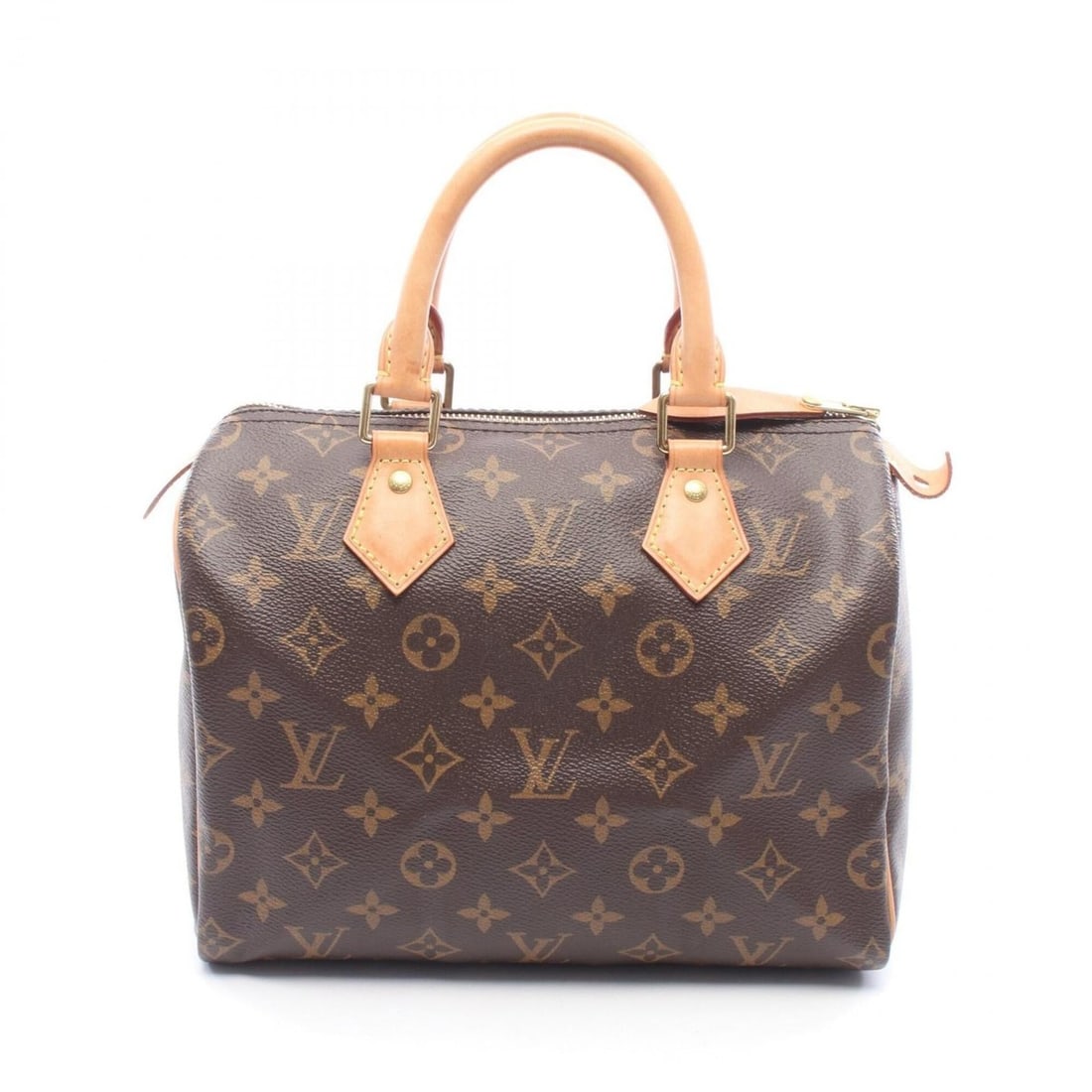 Louis Vuitton Speedy 25 Monogram Handbag, Coated Canvas Leather, Women's, Brown, M41109: --- Catalog ---Category: SizeSize (HxWxD): 20cm x 25cm x 14cm / 7.87'' x 9.84'' x 5.51''Category: DesignType: HandbagColor: BrownGender: WomenMaterial: PVC , Coated canvas , Leather Category: GeneralM
