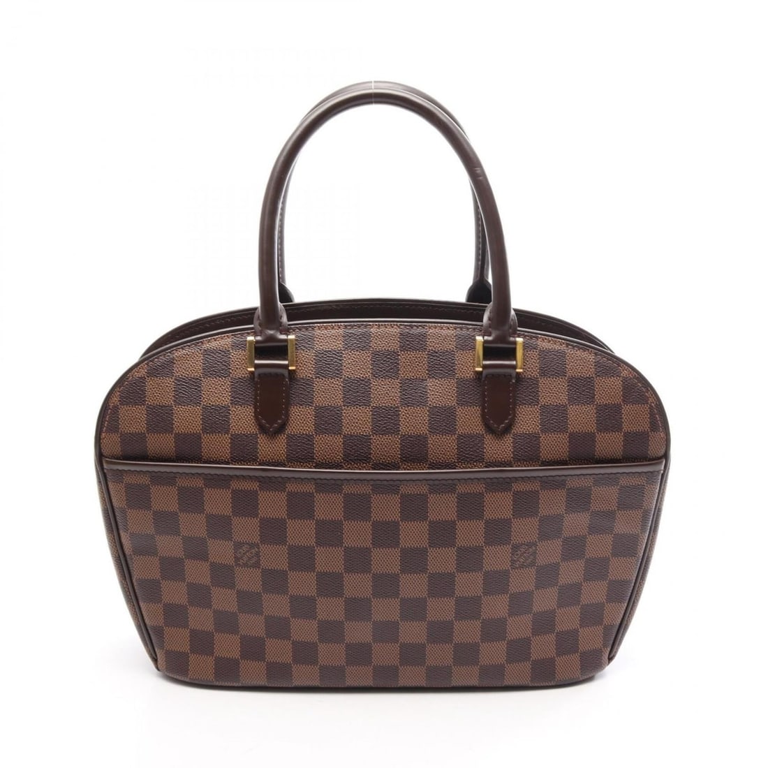 Louis Vuitton Salia Horizontal Damier Ebene Handbag, Coated Canvas Leather, Women's, Brown, N51282