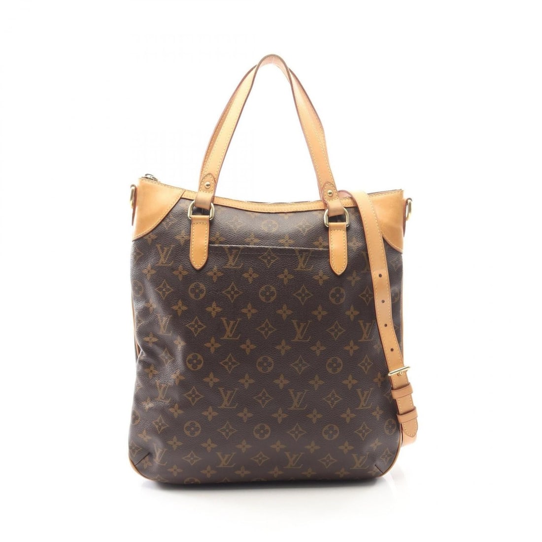 Louis Vuitton Odeon GM 2-Way Handbag, Coated Canvas and Leather, Monogram Pattern, Women's, Brown,: --- Catalog ---Category: SizeSize (HxWxD): 37cm x 35cm x 5cm / 14.56'' x 13.77'' x 1.96''Category: DesignType: HandbagColor: BrownGender: WomenMaterial: Coated canvas , PVC , Monogram , Leather Catego
