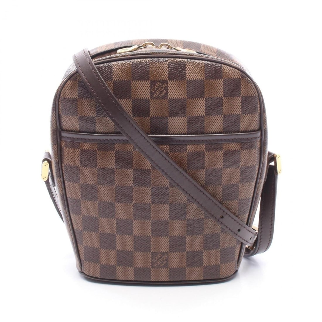 Louis Vuitton Ipanema PM Shoulder Bag/Handbag, Coated Canvas and Leather, Damier Pattern, Women's,: --- Catalog ---Category: SizeSize (HxWxD): 22cm x 16cm x 6cm / 8.66'' x 6.29'' x 2.36''Category: DesignType: Handbag, Shoulder bagColor: BrownGender: WomenMaterial: Coated canvas , PVC , Damier Canvas