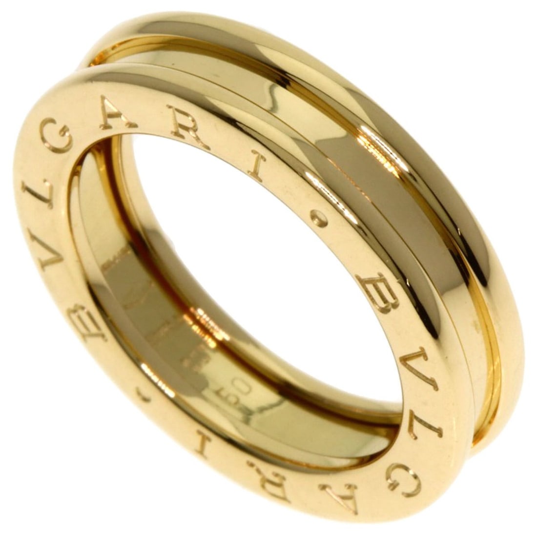 BVLGARI B-zero1 1-band #50 Ring, 18K Yellow Gold, Women's.