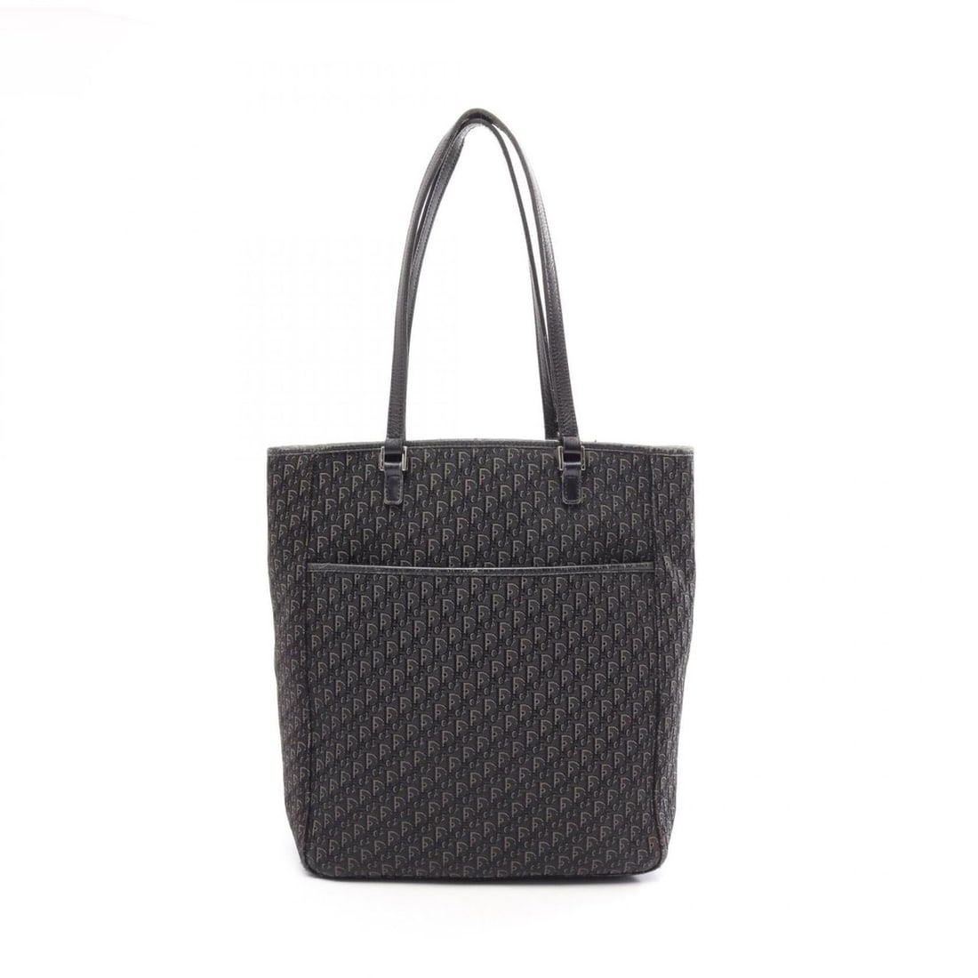 Christian Dior Trotter Tote Bag Handbag Canvas Leather Women's Black: --- Catalog ---Category: SizeSize (HxWxD): 32cm x 26cm x 10cm / 12.59'' x 10.23'' x 3.93''Category: DesignType: Handbag, Tote bagColor: BlackGender: WomenMaterial: Canvas , Leather Category: GeneralBr