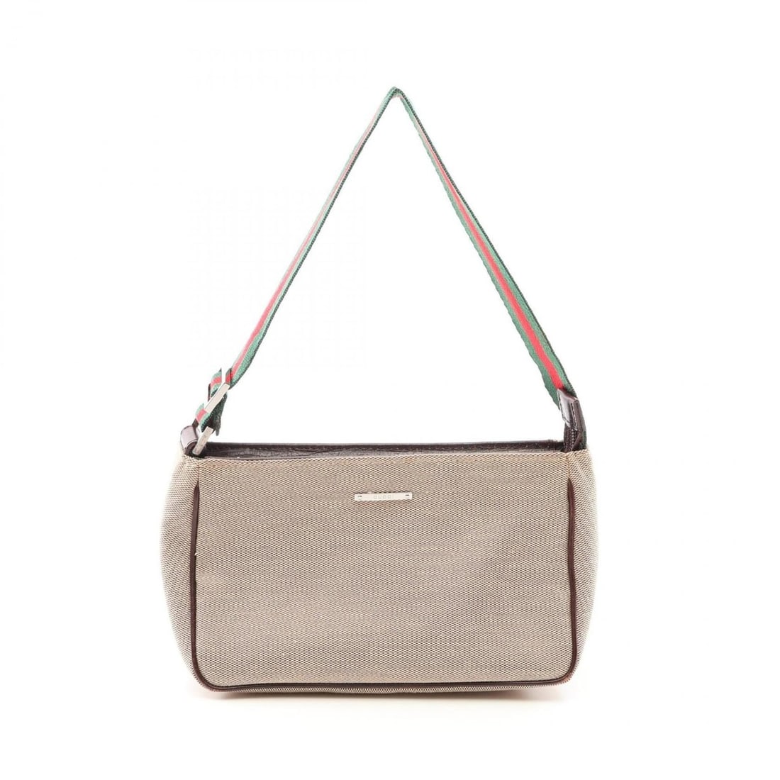 Gucci Sherry Line Handbag, Canvas and Leather, Women's, Beige/Multicolor, 106644: --- Catalog ---Category: SizeSize (HxWxD): 12cm x 19cm x 9.5cm / 4.72'' x 7.48'' x 3.74''Category: DesignType: HandbagColor: Beige, Multi-colorGender: WomenMaterial: Canvas , Leather Category: General