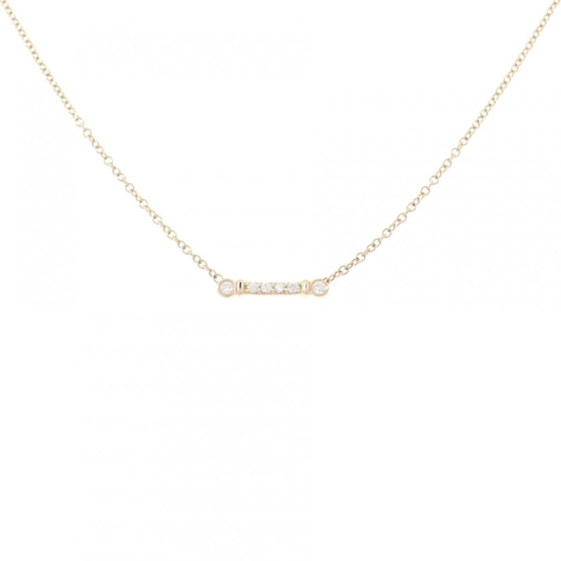 Tiffany & Co. Fleur de Lis Stem Necklace: --- Catalog ---Category: SizePendant Size: 2mm x 12.2mm / 0.07'' x 0.48''Neck Circumference: 41 cm / 16.14''Category: DesignGender: WomenMaterial: Pink gold (18K)Pendant Type: PendantNecklace Type: