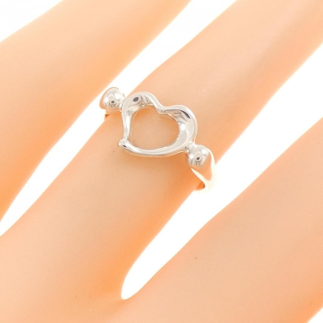Tiffany Open Heart Ring - 5
