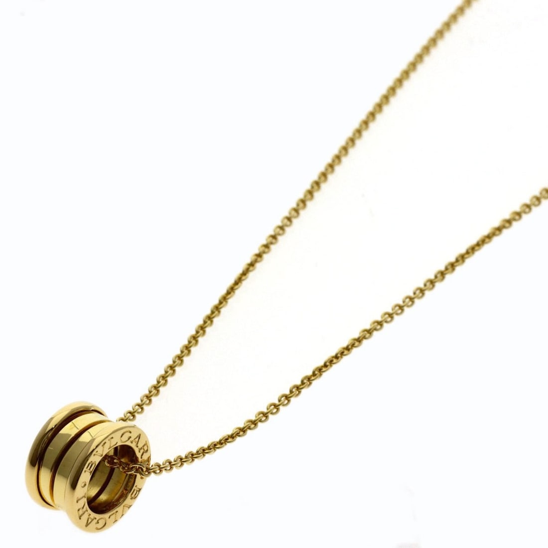 BVLGARI B-zero1 Necklace, 18K Yellow Gold, Women's