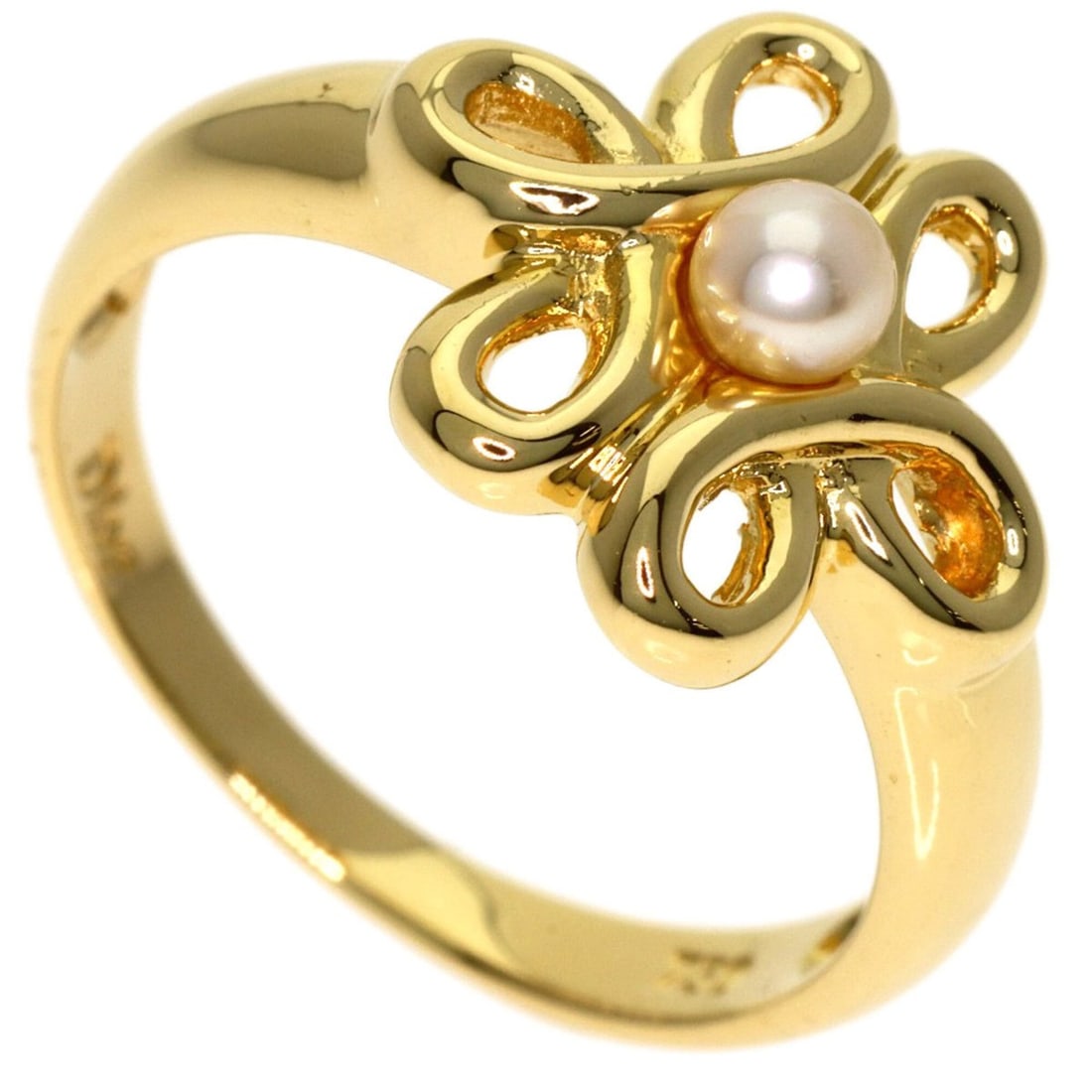 Christian Dior Dior Baby Pearl Ring, 18K Yellow Gold, Women's.: --- Catalog ---Category: SizeJP Size: 10.5US Size: 5.5Category: DesignType: Band ringGender: WomenMaterial: Yellow gold (18K)Category: GeneralBrand: Christian Dior--- Item List ---Section: ConditionRa