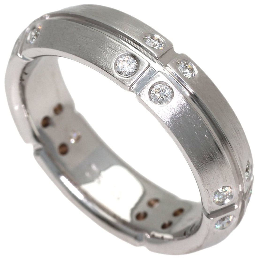 Tiffany & Co. Street Merica Diamond Ring, 18K White Gold, Women's.