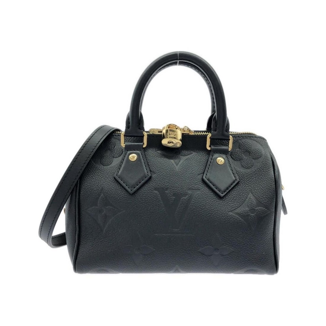 Louis Vuitton Monogram Empreinte Speedy Bandoulière 20cm M58953 Boston Bag