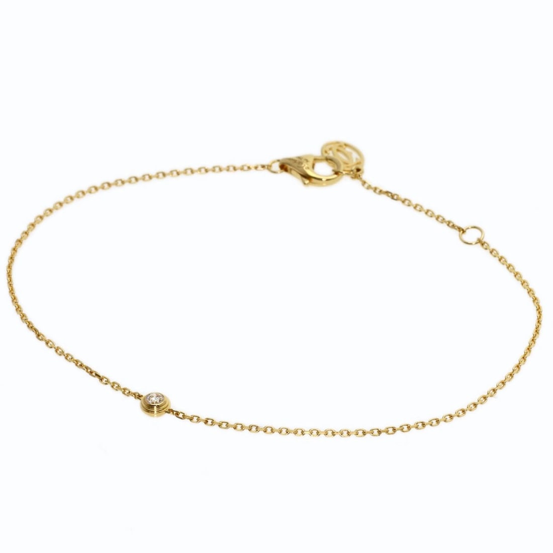 Cartier Diamants Légers d'Amour XS Diamond Bracelet 18K Yellow Gold Women's CARTIER