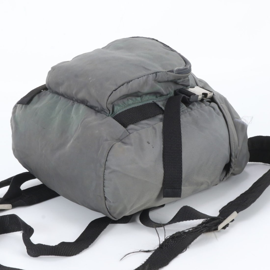 Prada Tessuto Nylon Triangle Logo Backpack (Men's) - 4