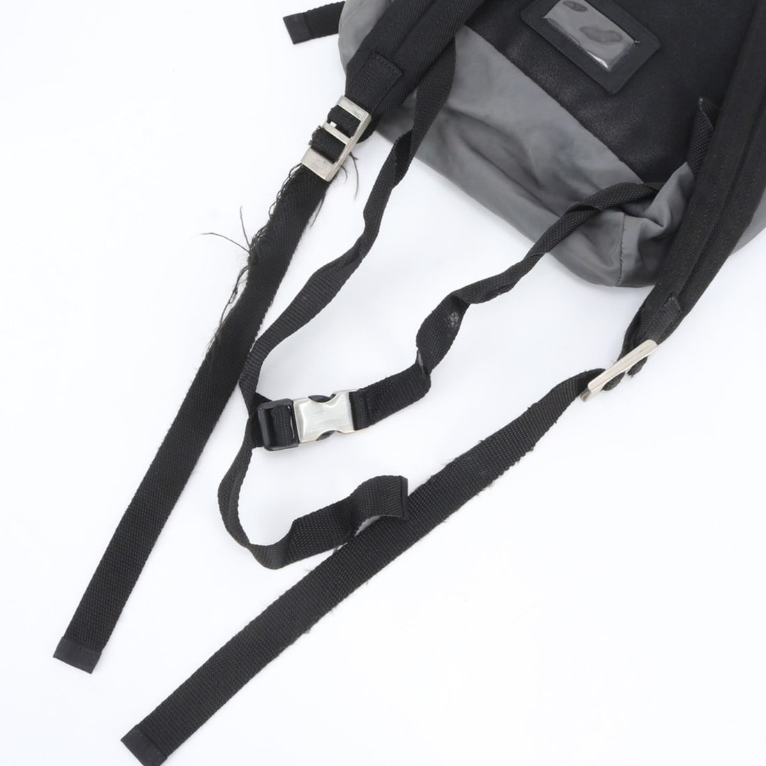 Prada Tessuto Nylon Triangle Logo Backpack (Men's) - 9