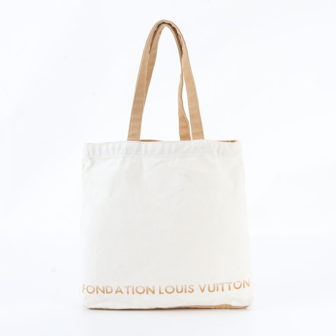Louis Vuitton Fondation Museum Limited Edition Tote Bag, Shoulder Handbag for Women: --- Catalog ---Category: SizeSize (HxWxD): 34cm x 33cm x 6cm / 13.38'' x 12.99'' x 2.36''Category: DesignType: Handbag, Shoulder bag, Tote bagColor: Brown, WhiteGender: WomenCategory: GeneralBrand: Lo