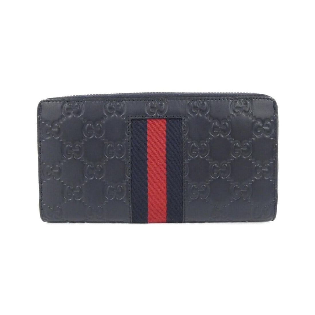 Gucci 408831 CWCLN Wallet: --- Catalog ---Category: SizeSize (HxWxD): 10cm x 19cm x 3cm / 3.93'' x 7.48'' x 1.18''Category: DesignType: Long wallet (bi-fold)Color: Blue, NavyGender: Women,MenMaterial: Leather Category: GeneralM