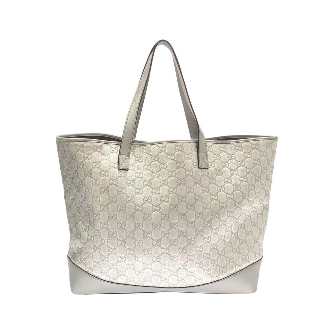 Gucci 238696 AM91N Handbag: --- Catalog ---Category: SizeSize (HxWxD): 32cm x 44cm x 14cm / 12.59'' x 17.32'' x 5.51''Category: DesignType: HandbagColor: Gold, SilverGender: Women,MenMaterial: GG leather Category: GeneralMPN: 23