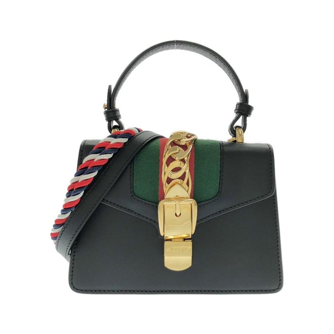 Gucci SYLVIE 470270 D4ZAG Handbag (1 of 12)