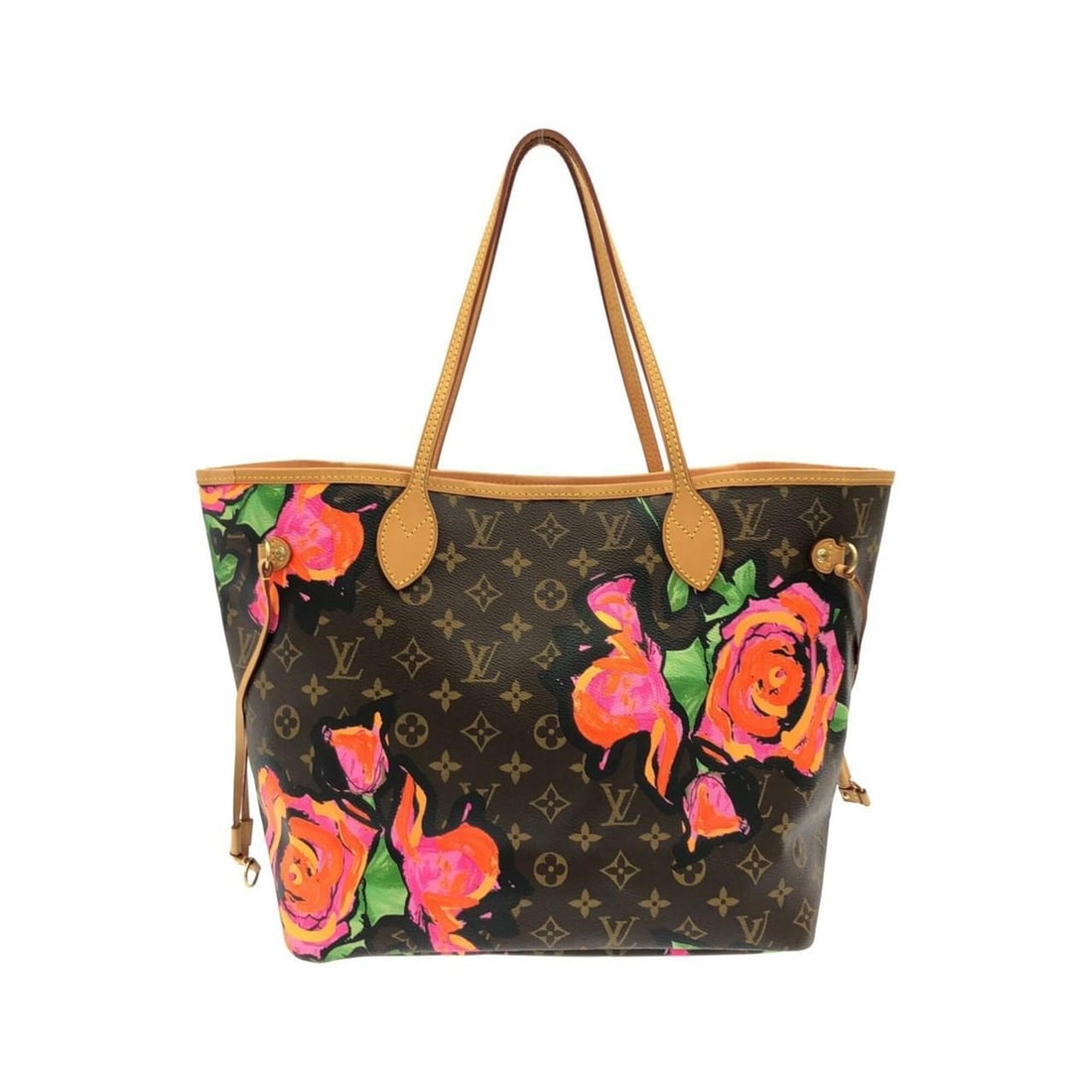 Louis Vuitton Monogram Rose (Stephen Sprouse) Neverfull MM M48613 Handbag
