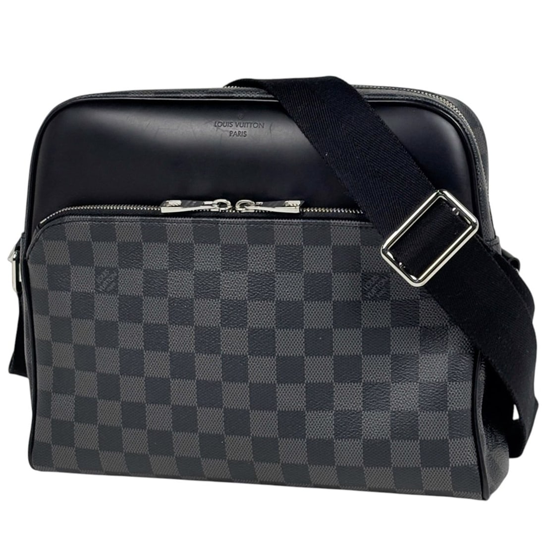 Louis Vuitton Dayton PM Shoulder Bag Messenger Damier Graphite Noir (Black) N41408 Men's