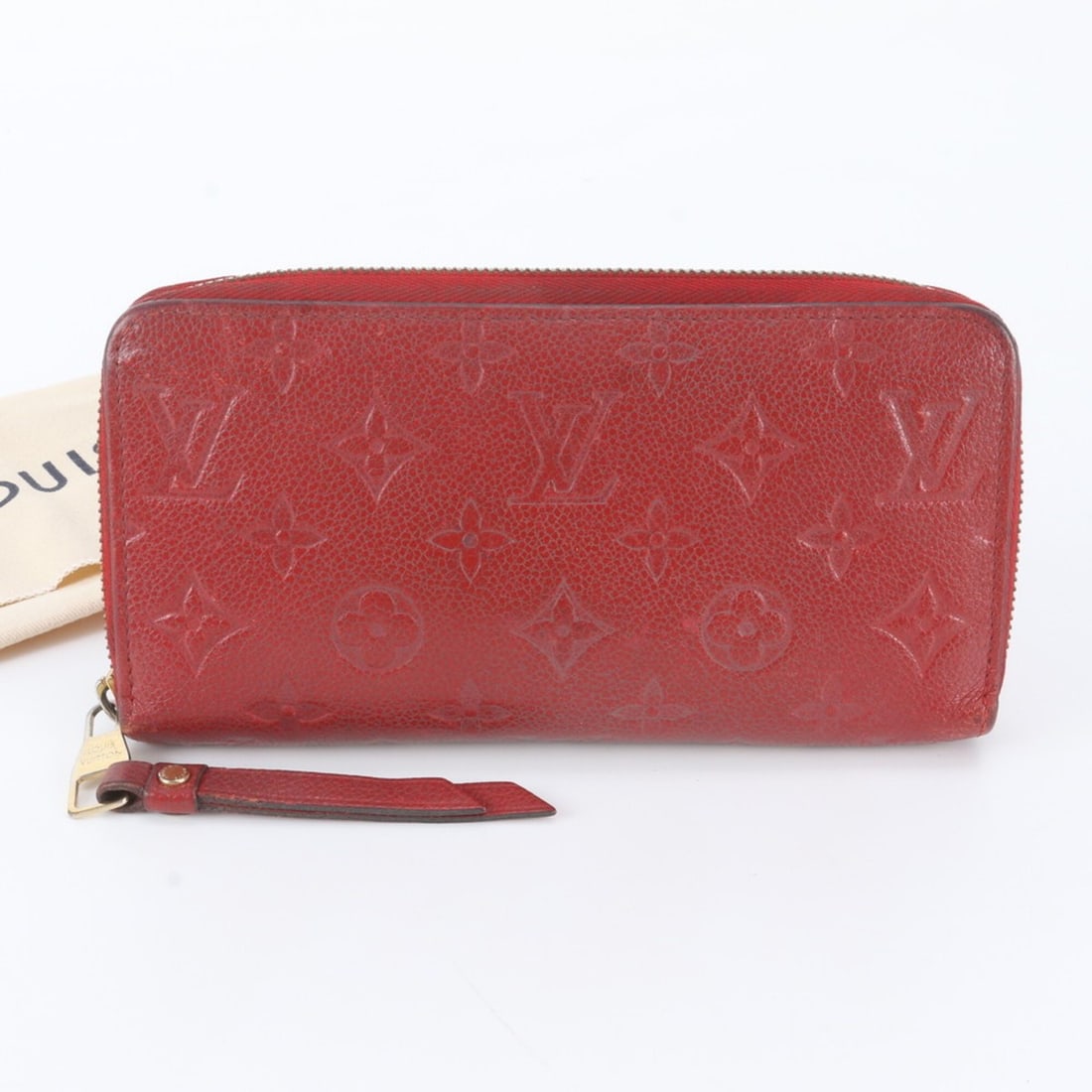 Louis Vuitton Monogram Empreinte Zippy Wallet Scarlet M63691 Leather Long for Women: --- Catalog ---Category: SizeSize (HxWxD): 10cm x 19cm x 2cm / 3.93'' x 7.48'' x 0.78''Category: DesignType: Long wallet (bi-fold)Color: SacrletGender: WomenMaterial: Leather Category: GeneralLine: Mo