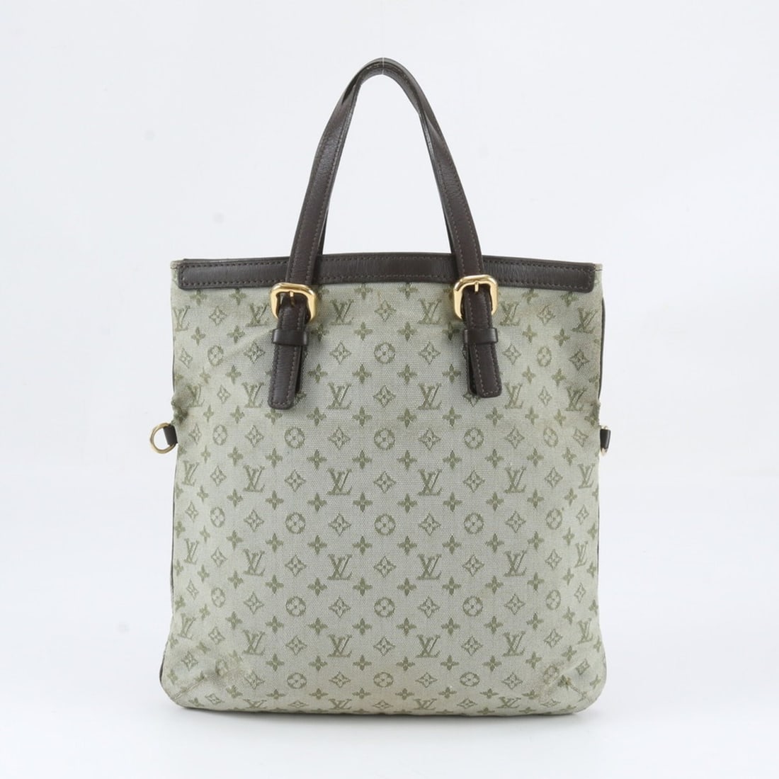 Louis Vuitton Monogram Mini Françoise Khaki M92209 Handbag Tote Bag Leather Women's: --- Catalog ---Category: SizeSize (HxWxD): 29cm x 30cm x 1cm / 11.41'' x 11.81'' x 0.39''Category: DesignType: Handbag, Tote bagColor: Khaki, MonogramGender: WomenMaterial: Leather , Canvas Category: 