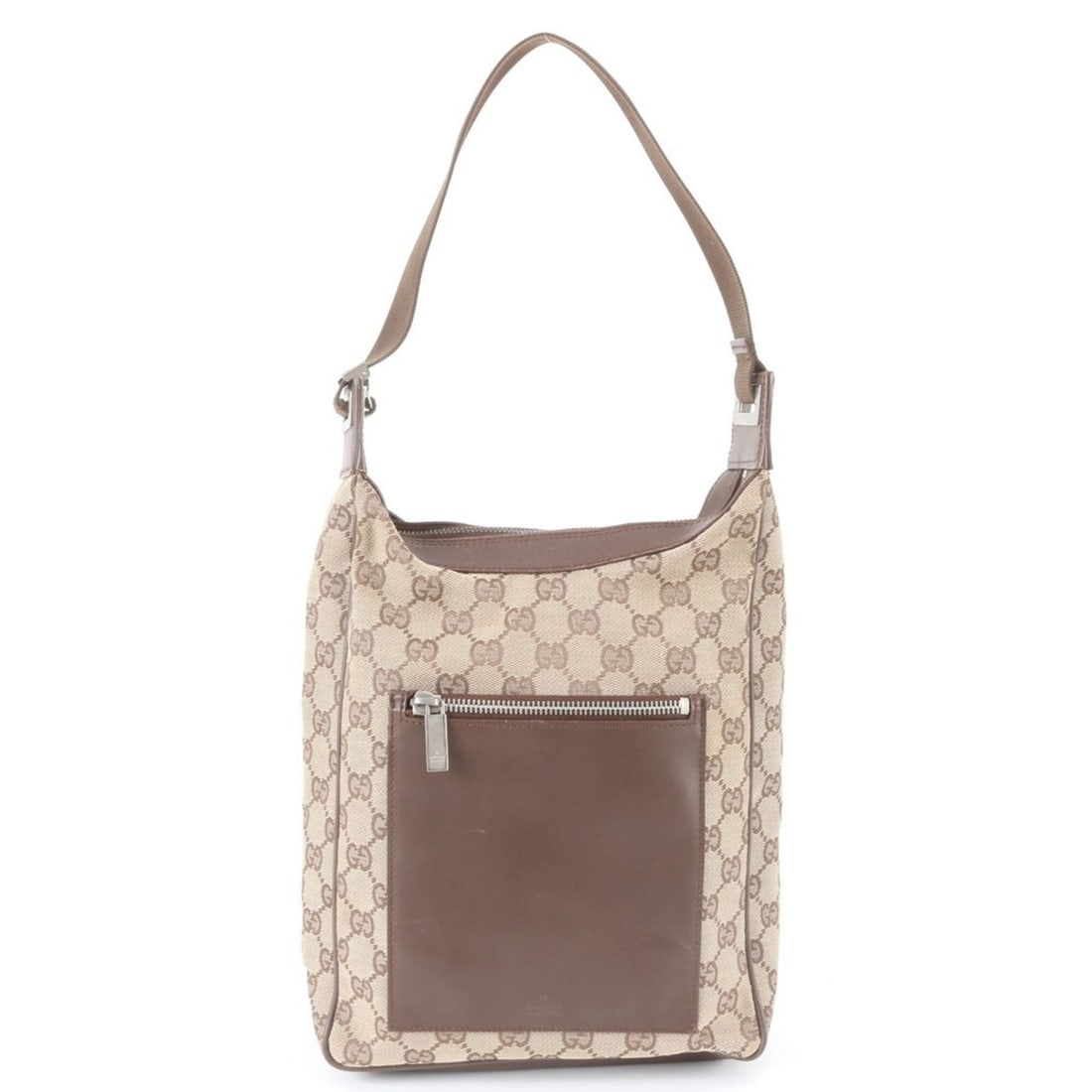 Gucci GG Canvas 019 0537 Leather One-Shoulder Bag Handbag Brown Women's: --- Catalog ---Category: SizeSize (HxWxD): 25cm x 20cm x 7cm / 9.84'' x 7.87'' x 2.75''Category: DesignType: Handbag, Shoulder bagColor: BrownGender: WomenMaterial: GG canvas Category: GeneralMPN: 019