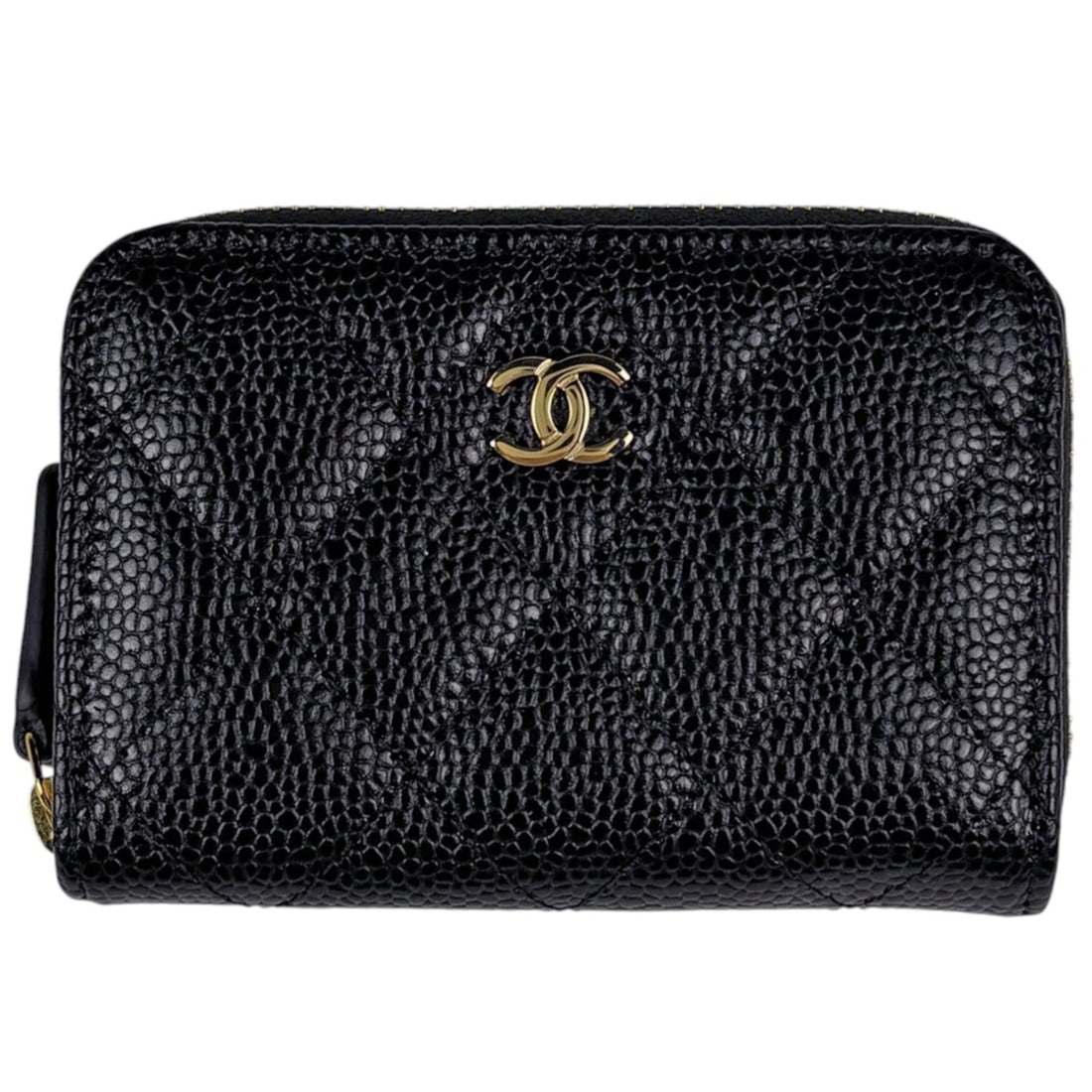 Chanel CHANEL Business Card Holder/Card Case, Coco Mark, Wallet/Coin Purse, Caviar Leather, Black,: --- Catalog ---Category: SizeSize (HxWxD): 7.5cm x 11cm x 2cm / 2.95'' x 4.33'' x 0.78''Category: DesignType: Coin purse/coin caseColor: BlackGender: WomenMaterial: Grained Calfskin Category: GeneralB