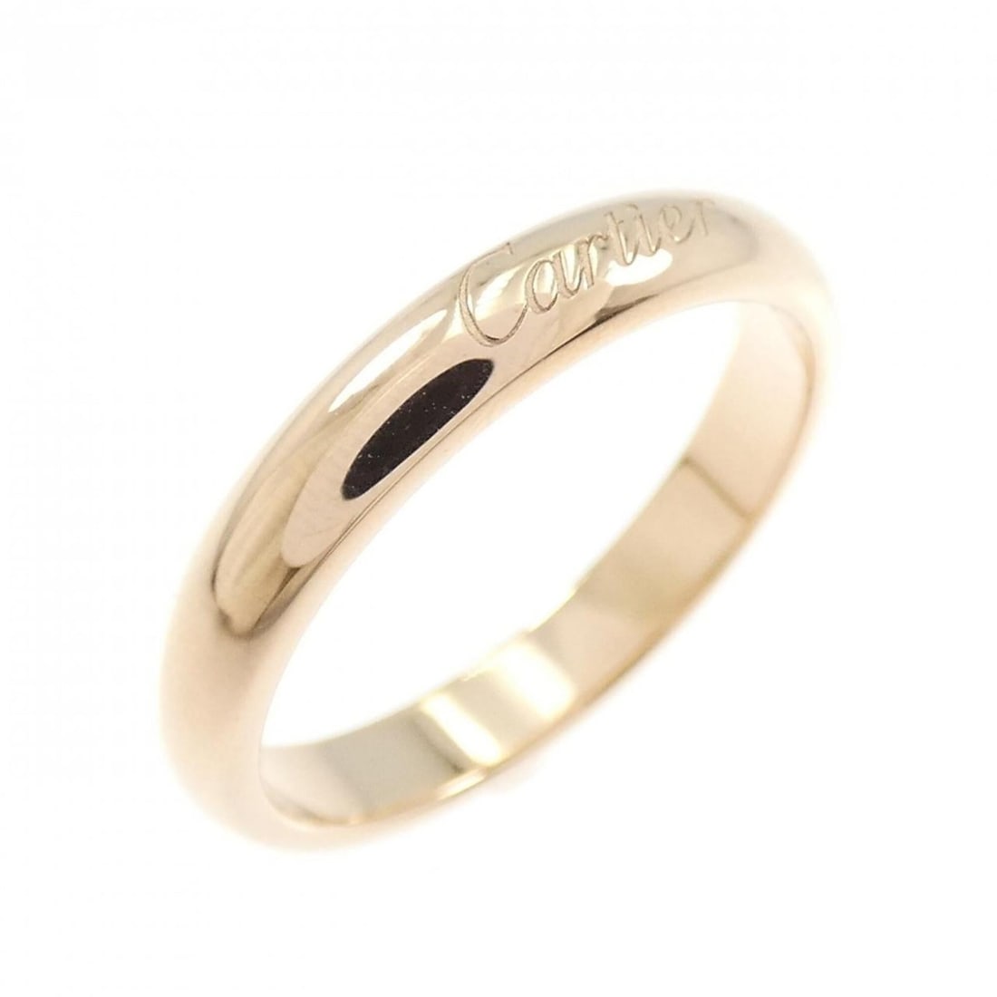 Cartier C de Ring: --- Catalog ---Category: SizeUS Size: 5Brand Size: 49Category: DesignType: Band ringGender: WomenMaterial: Pink gold (18K)Category: GeneralMPN: B4232500Brand: Cartier--- Item List ---Section: