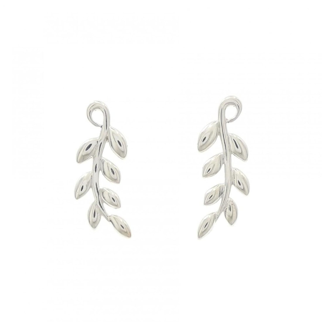 Tiffany Olive Leaf Climber Earrings