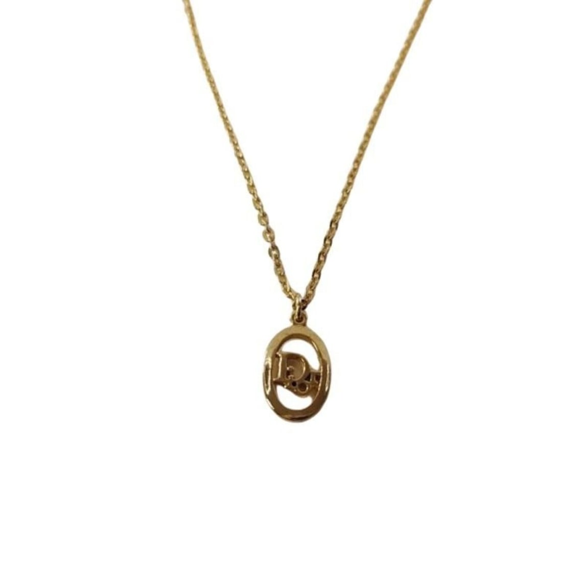 Christian Dior Gold Metal Necklace for Women