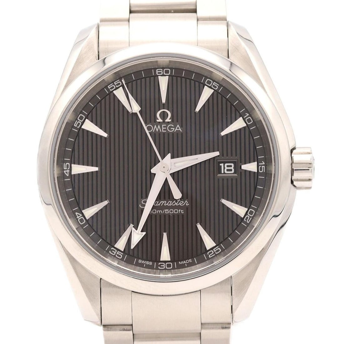 Omega Seamaster Aqua Terra 231.10.39.61.06.001 Stainless Steel Quartz Watch: --- Catalog ---Category: SizeWrist Size: 16cm / 6.29''Case Diameter: 39mm / 1.54''Category: DesignType: WristwatchGender: MenColor (Dial): GrayMaterial (Band): Stainless steelMaterial (Case): Stainles