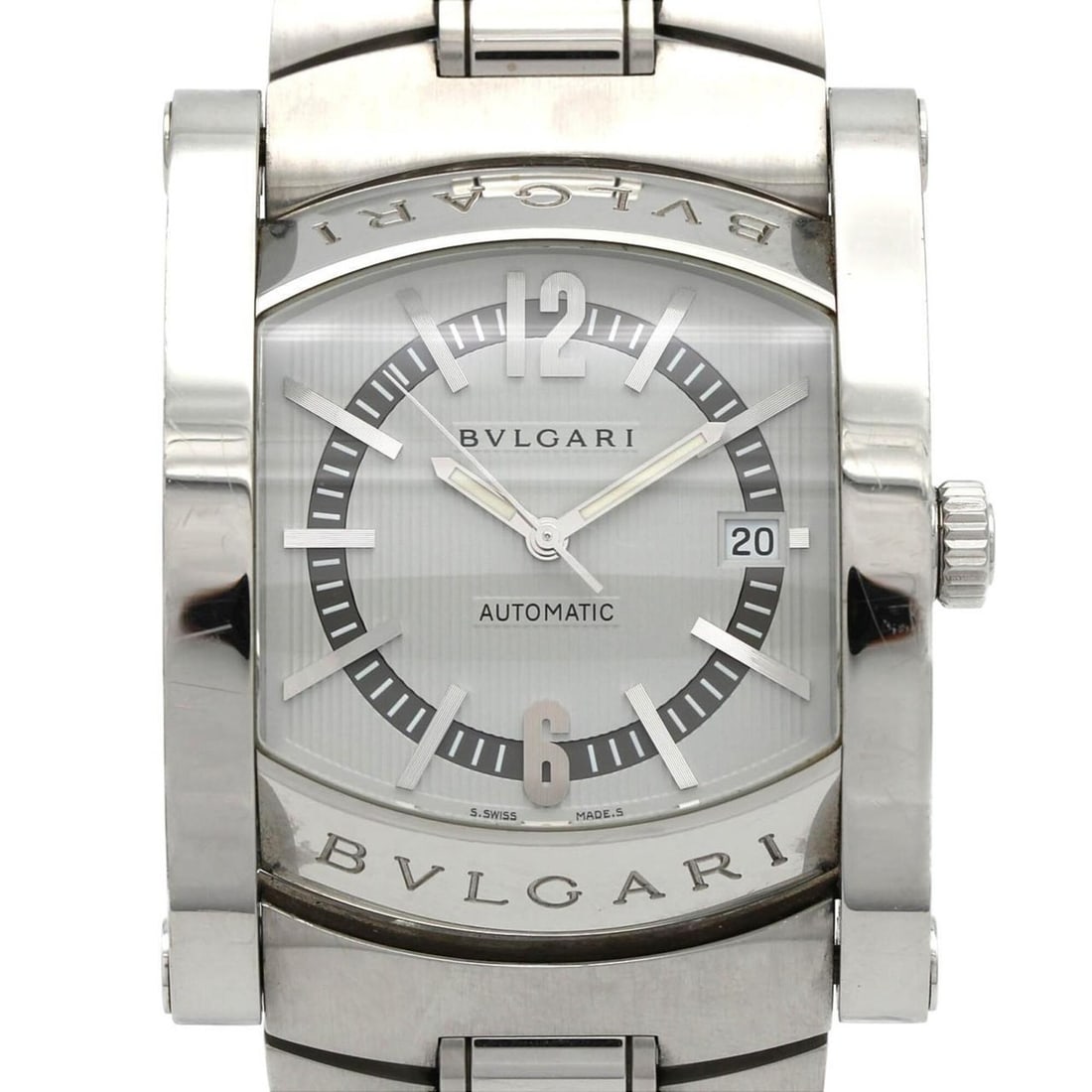 Bulgari Assioma JAPAN LIMITED AA48S AA48C6SSD JP SS Automatic Watch: --- Catalog ---Category: SizeWrist Size: 18.5cm / 7.28''Case Diameter: 48mm / 1.89''Category: DesignType: WristwatchGender: MenColor (Dial): SilverMaterial (Band): Stainless steelMaterial (Case): Stai